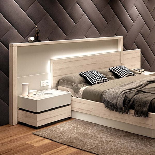 Dormitorio moderno en Asturias