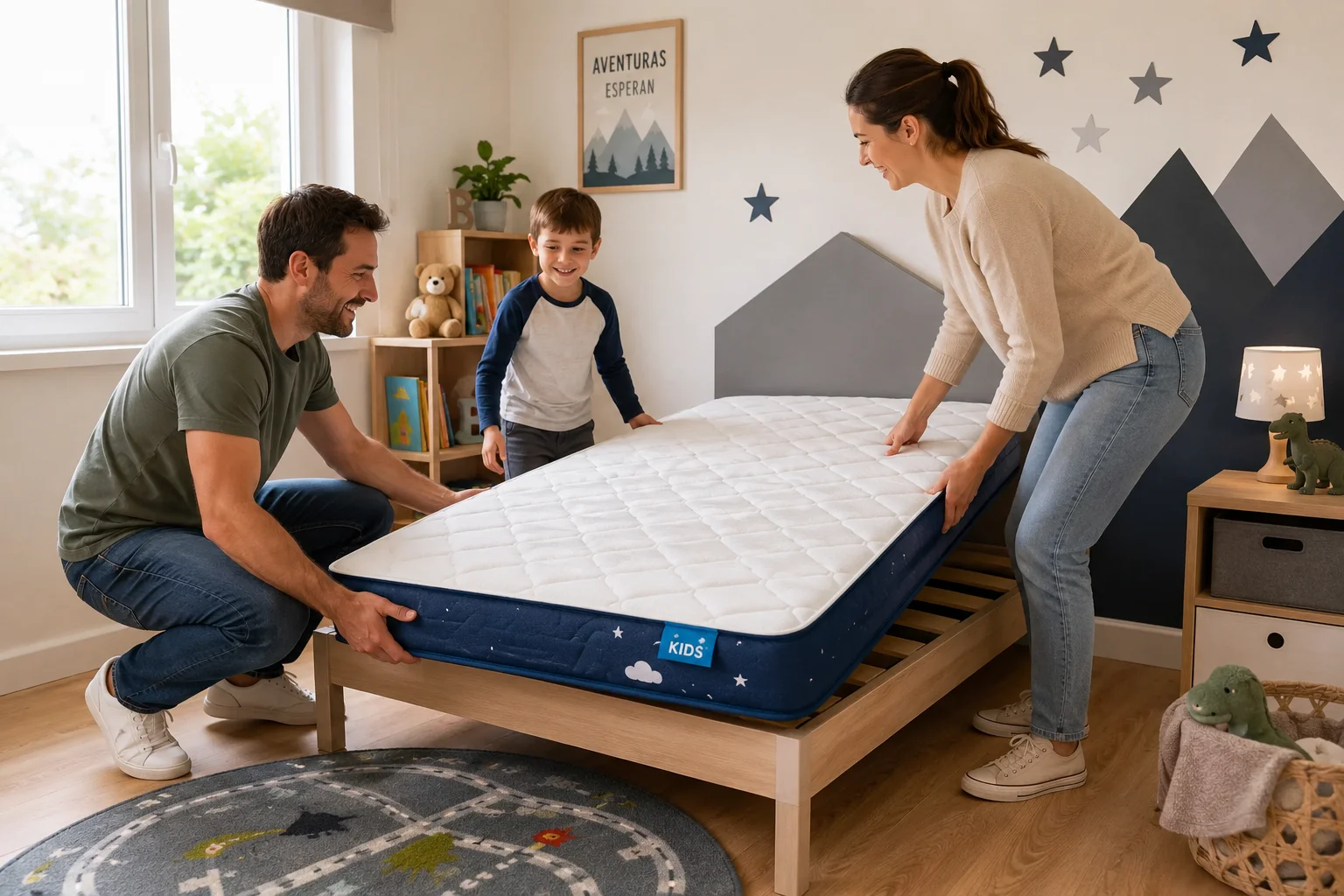 dormitorio infantil en Asturias