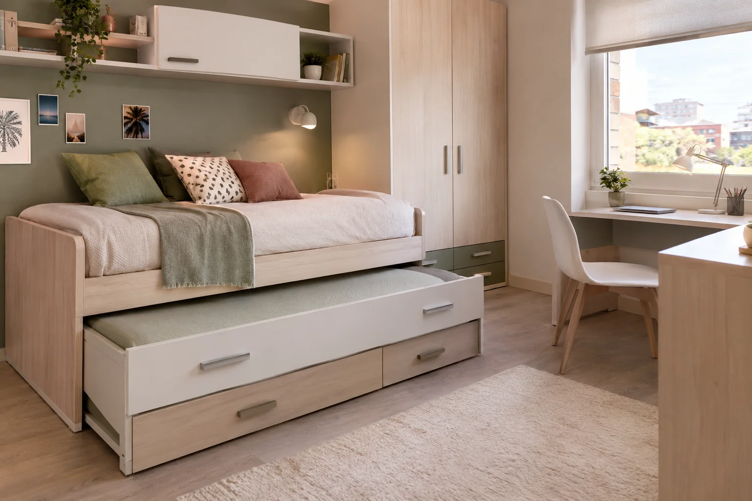 cama nido con cajones Asturias